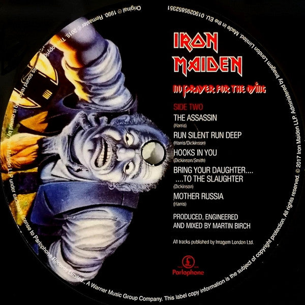 Iron Maiden No Prayer For The Dying 2015 Re-Release Vinyl Album (Sealed)