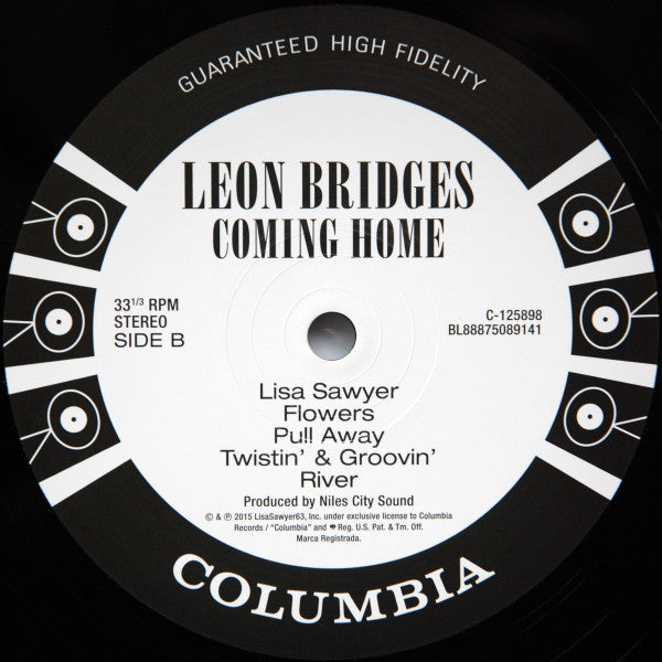 Leon Bridges Coming Home Vinyl Album