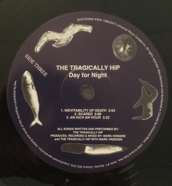 The Tragically Hip Day for Night 2017 Re-Release Vinyl Album (Sealed)
