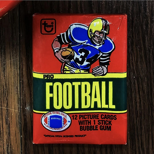 1980 Topps Football (1) Wax Pack
