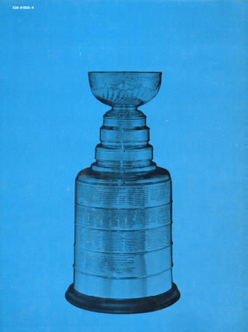1975 Rand McNally & Company: The Stanley Cup Hockey History Pictorial Hardcover Book