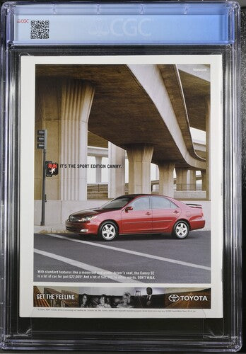 2004 Sports Illustrated Graded Magazine Newsstand Edition CGC 9.4 Tom Brady Cover