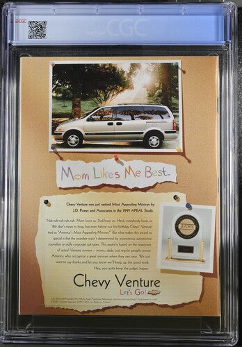 1998 Sports Illustrated Graded Magazine CGC 9.2 Michael Jordan Newsstand