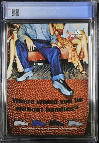 2001 SLAM #50 Graded Magazine CGC 9.4 Michael Jordan Cover 1 of 3