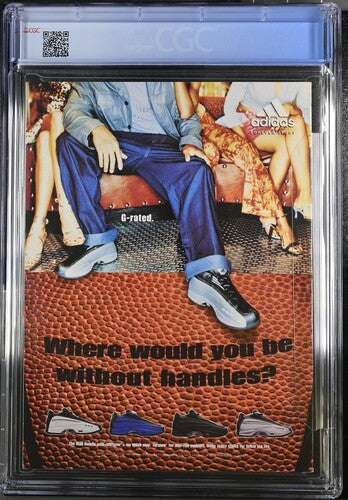 2001 SLAM #50 Graded Magazine CGC 9.2 Michael Jordan Cover 3 of 3