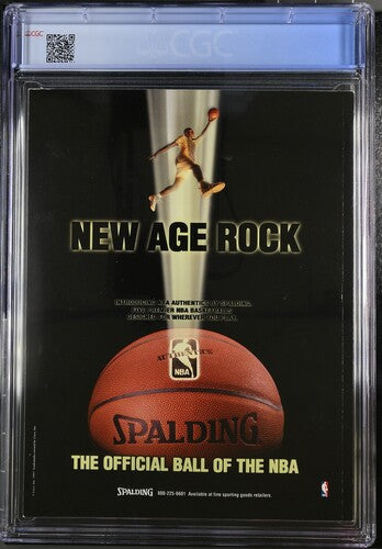 1997/98 Chicago Bulls Official Yearbook CGC 9.4 Michael Jordan Cover