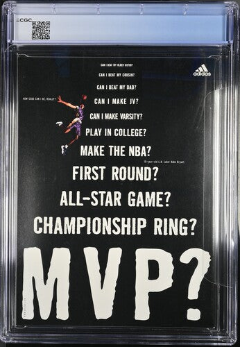 1998 SLAM Graded Newsstand Magazine CGC 9.2 POP 1 Michael Jordan Cover