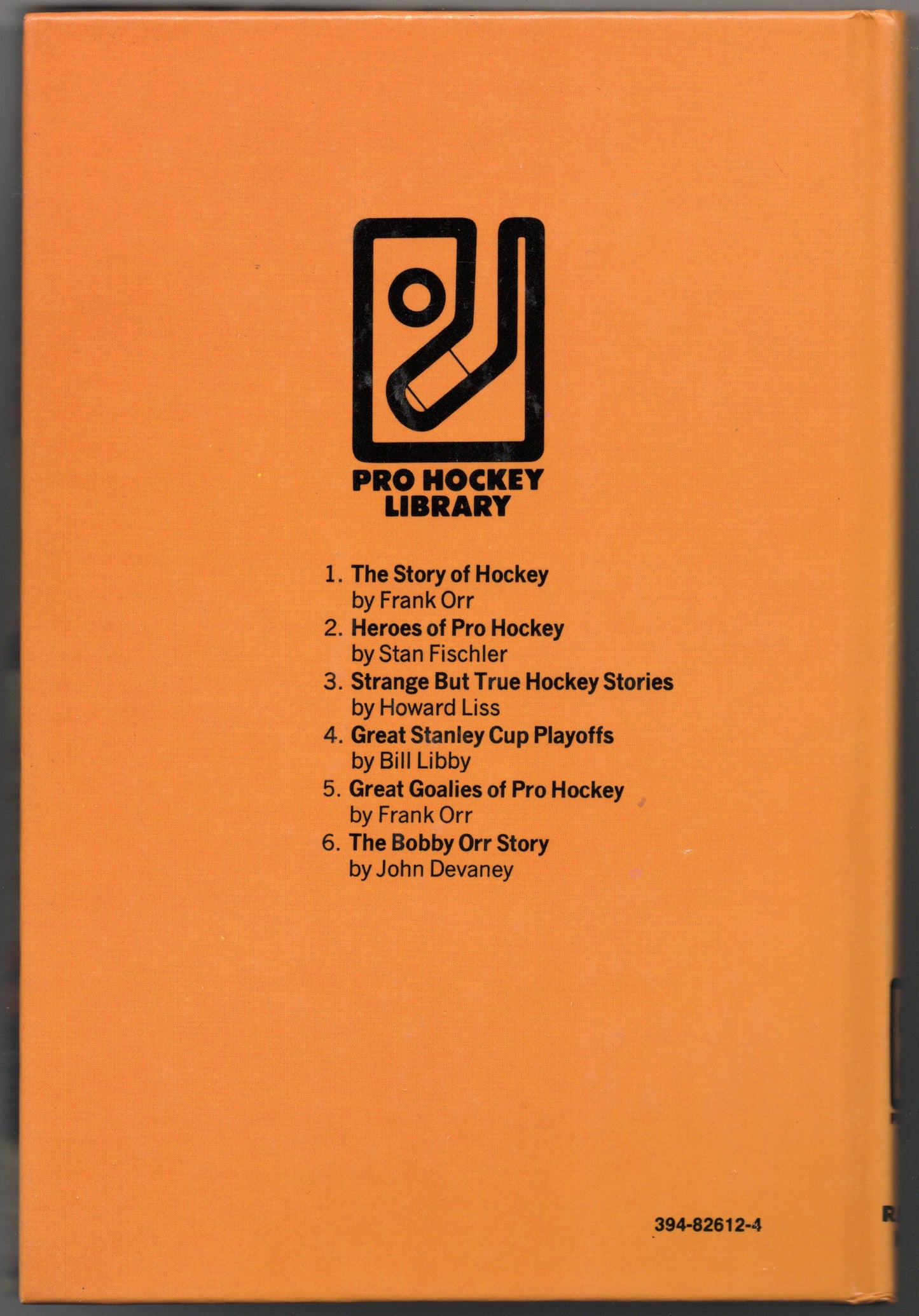 1973 Random House, Inc. The Bobby Orr Story Vintage Hardcover