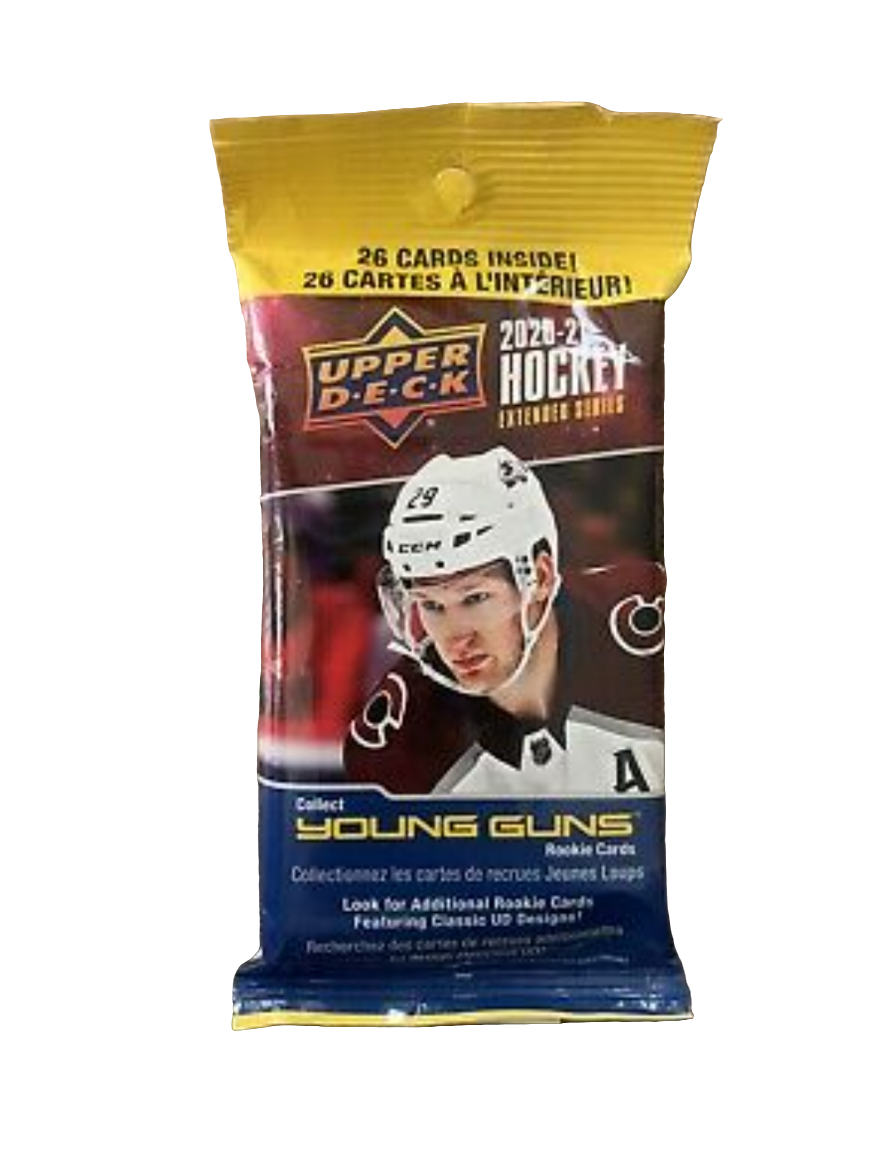 2020/21 Upper Deck Extended Series Hockey Cello Pack (26 Cards)