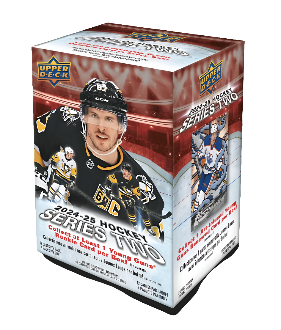 2024/25 Upper Deck Series Two Hockey Cards Blaster Box (48 Cards)