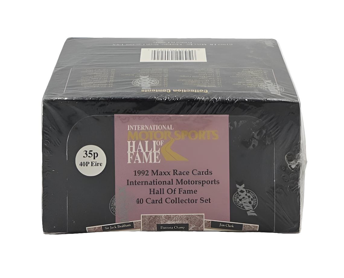 1992 Maxx Race International Motorsports Hall of Fame Cards Wax Box (45 Packs)