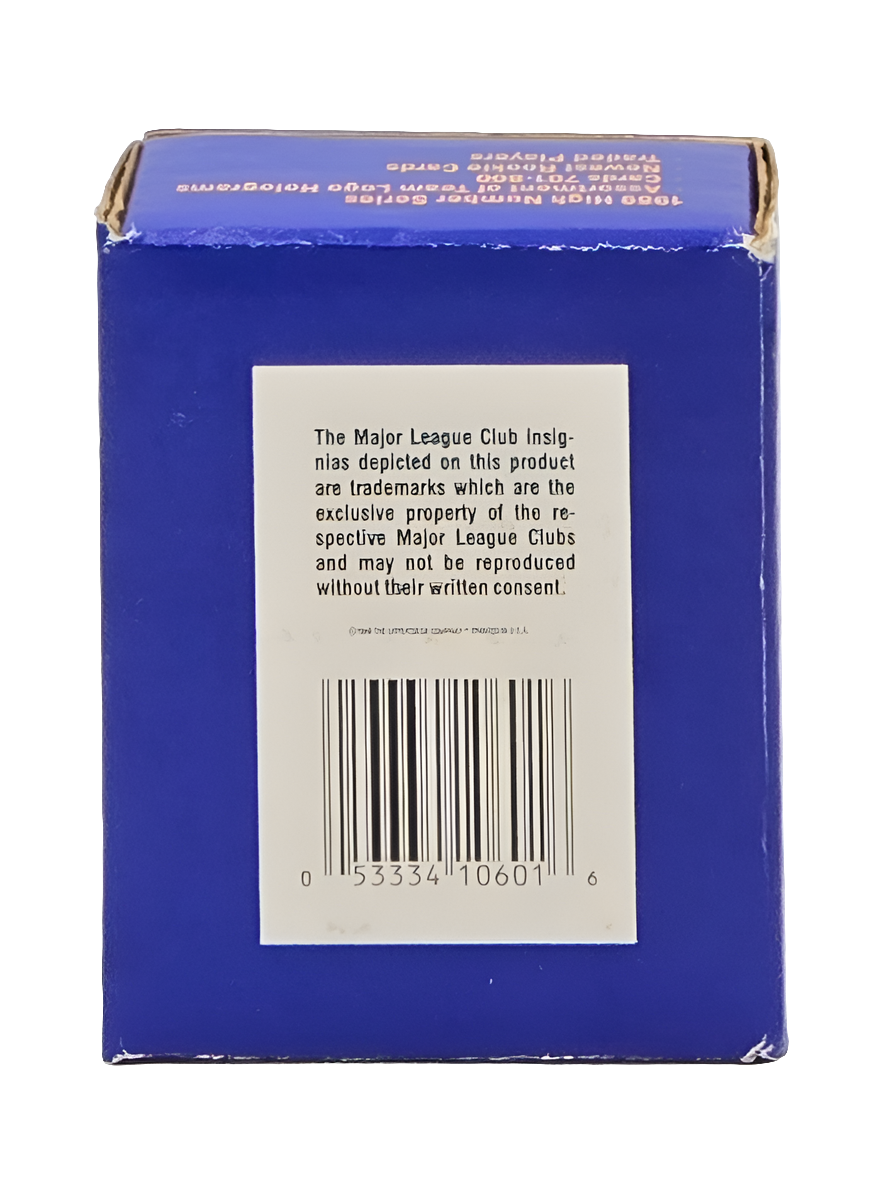 1989 Upper Deck MLB Baseball High Number Series Box (100 Cards)