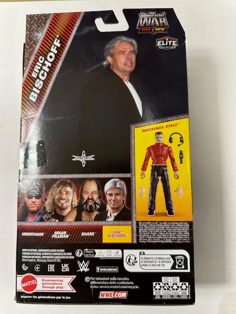 2025 Mattel Eric Bischoff Elite WWF WWE Wrestling Action Figure MOC Sealed