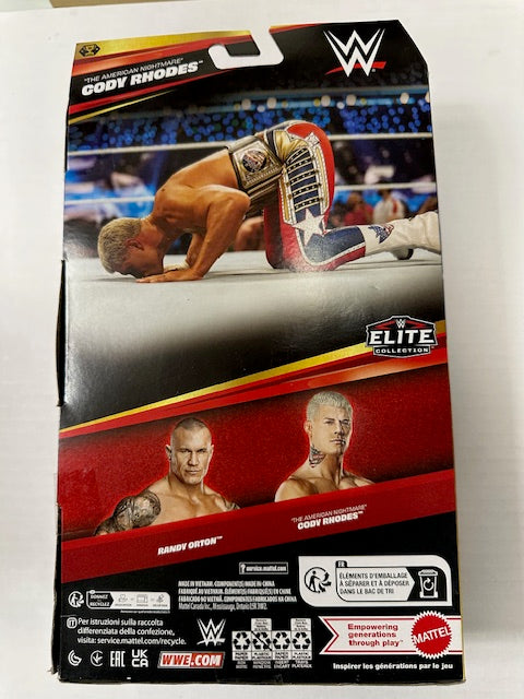 2025 Mattel Cody Rhodes Elite WWF WWE Wrestling Action Figure MOC Sealed