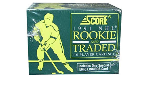 1991 Score Rookie & Traded NHL Hockey Card Complete Set (110 Cards) Sealed