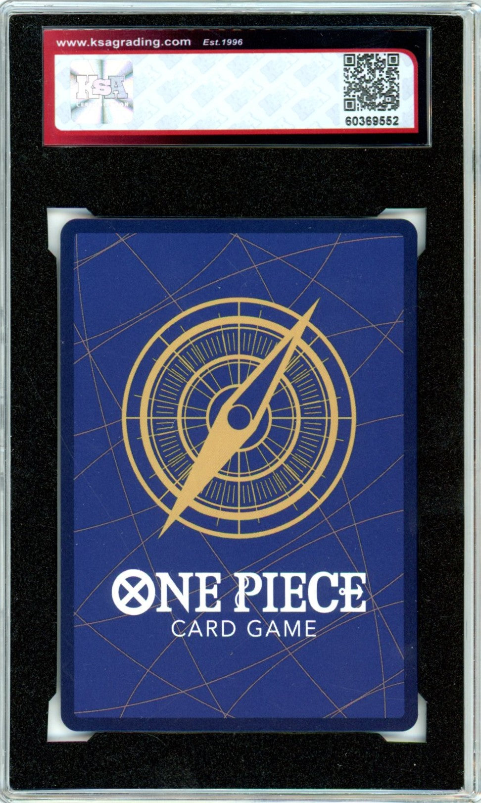 2022 One Piece OP01 Cavendish Box Topper #008 Graded Card KSA 10