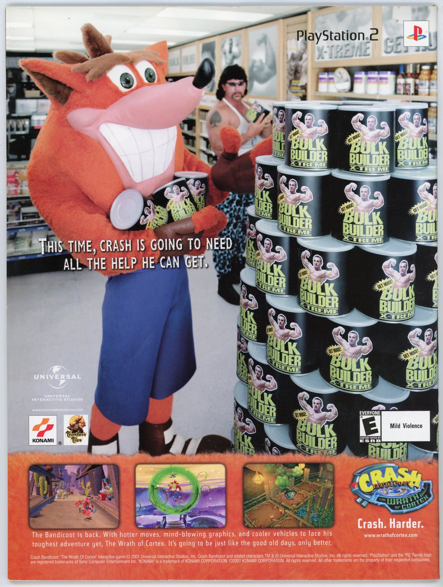 WWE Raw Vintage Wrestling Magazine (November 2001) The Rock Cover