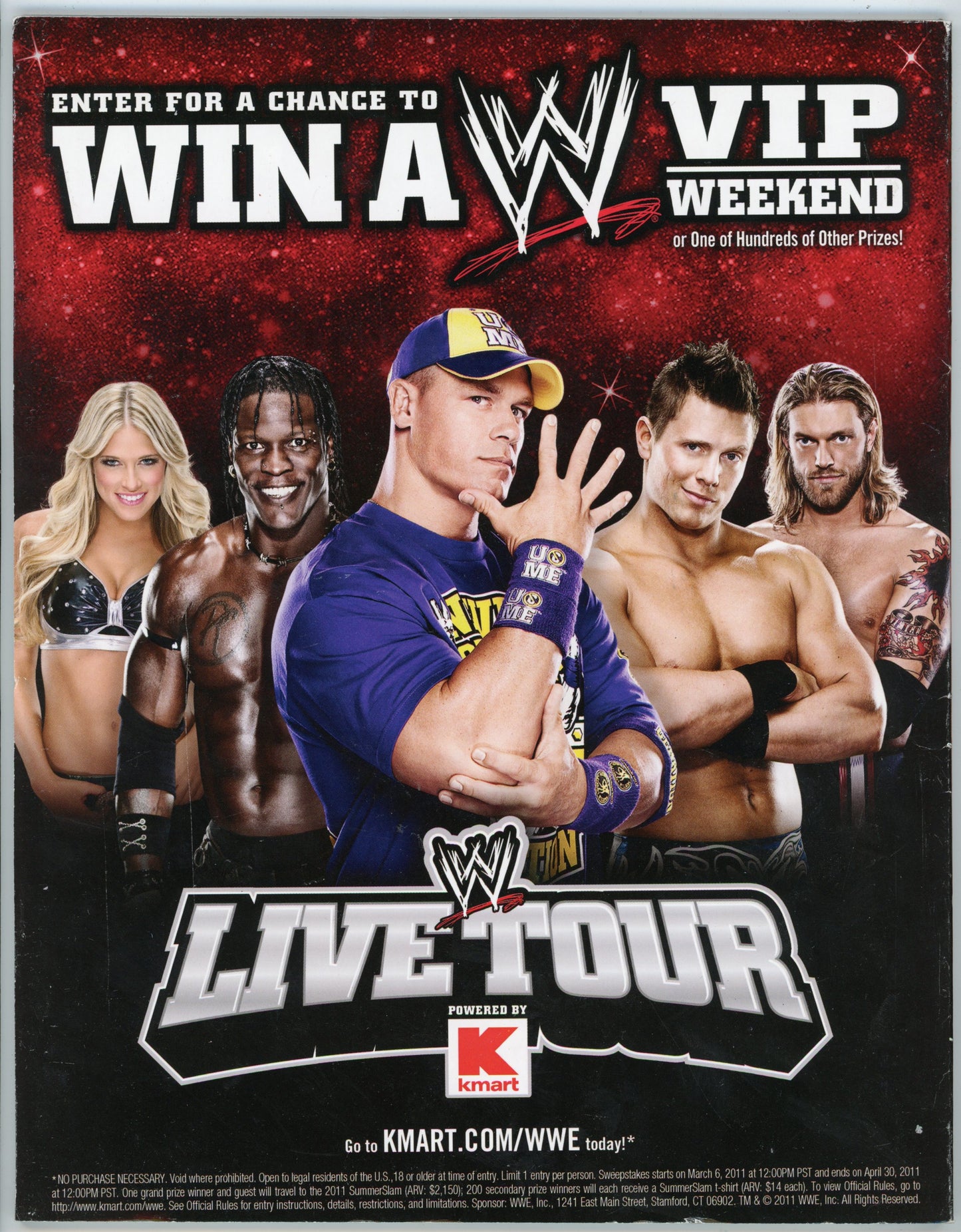 WWE Wrestling Magazine Double Issue (April/May 2011) The Rock Cover