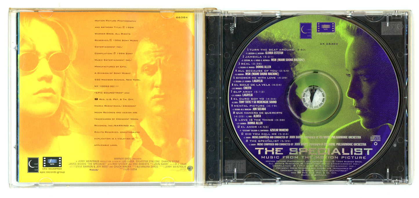 The Specialist (1994) Motion Picture Soundtrack Vintage CD