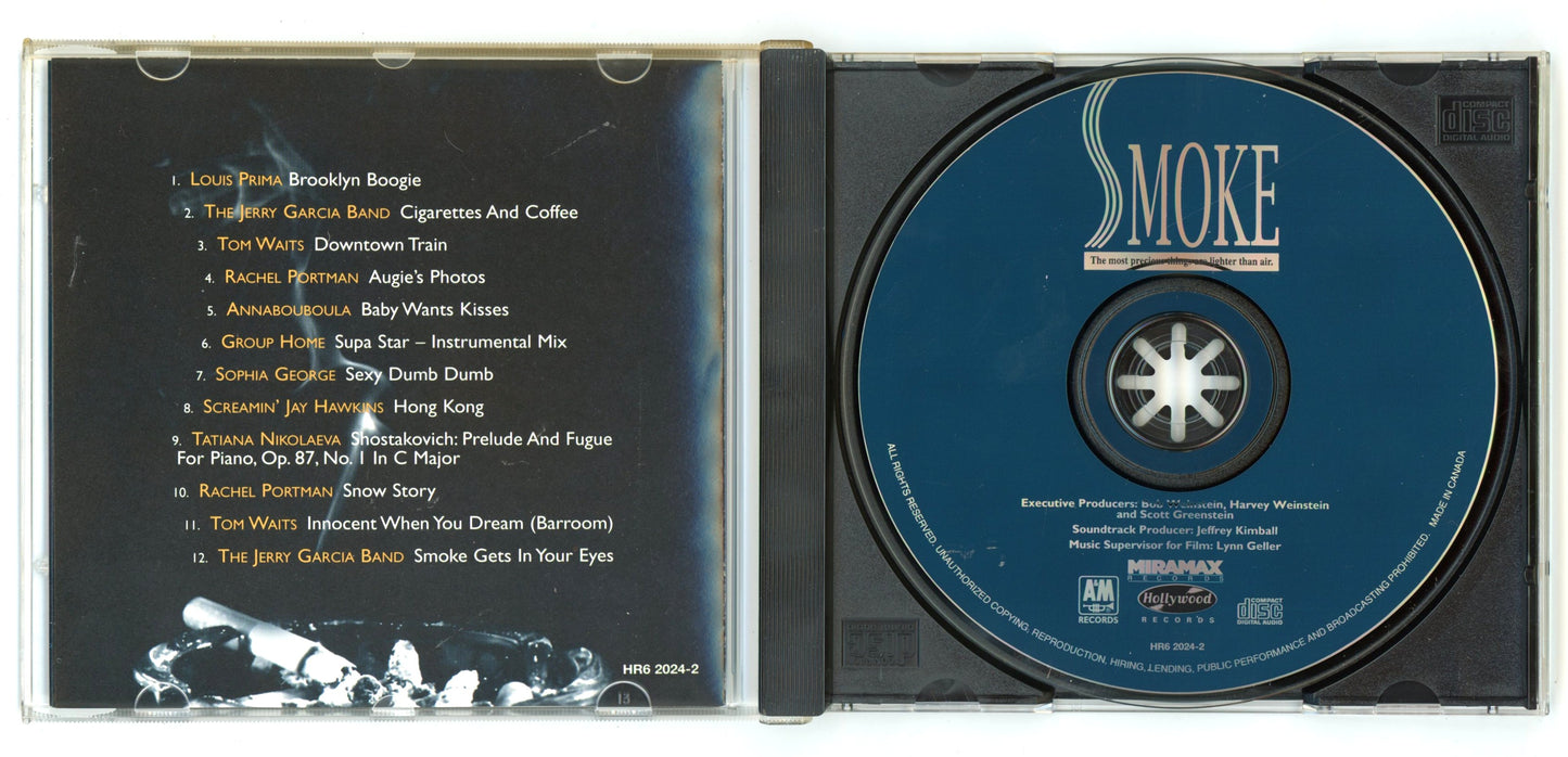 Smoke (1995) Motion Picture Soundtrack Vintage CD