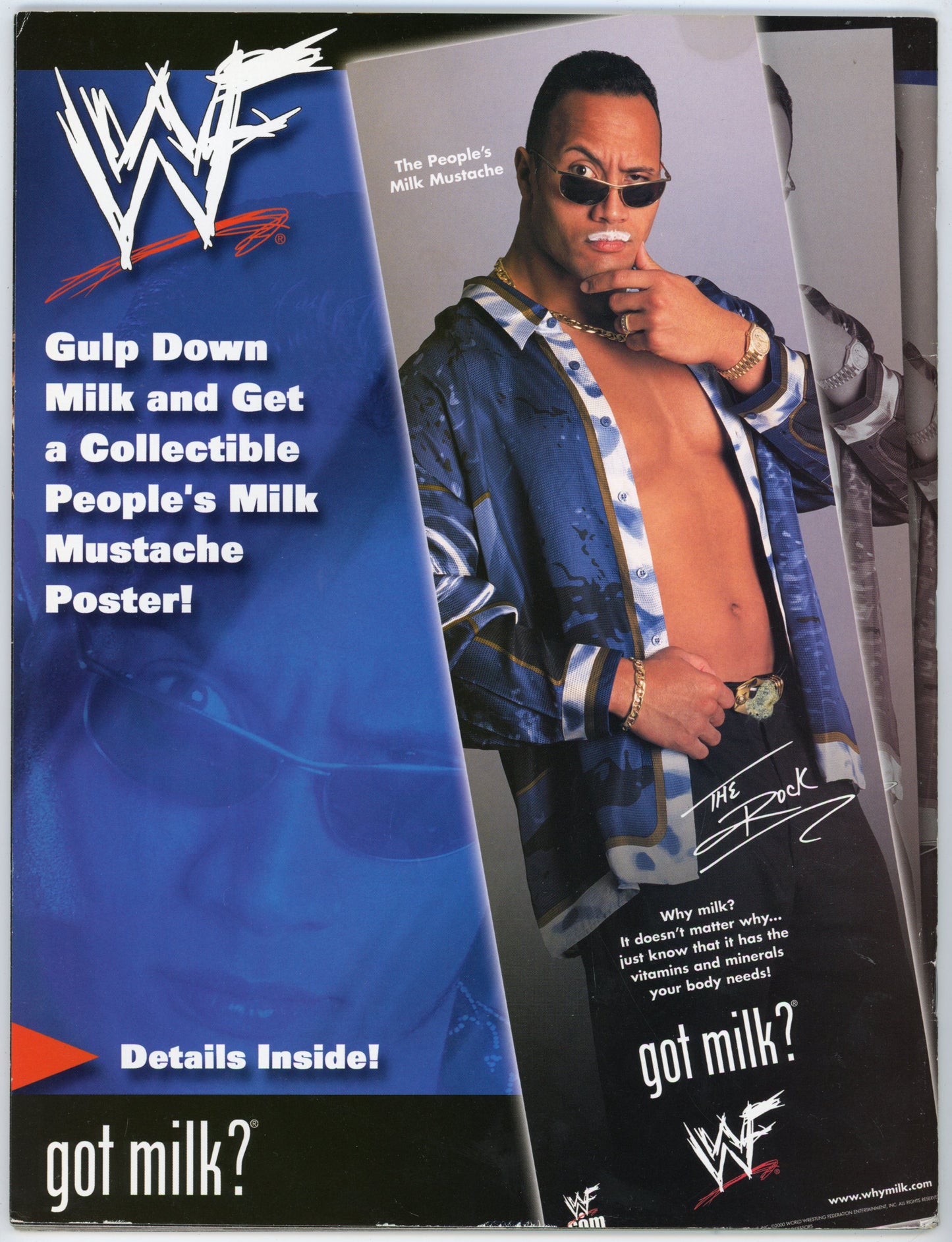 WWF WWE Vintage Wrestling Magazine (April 2000) Too Cool Cover
