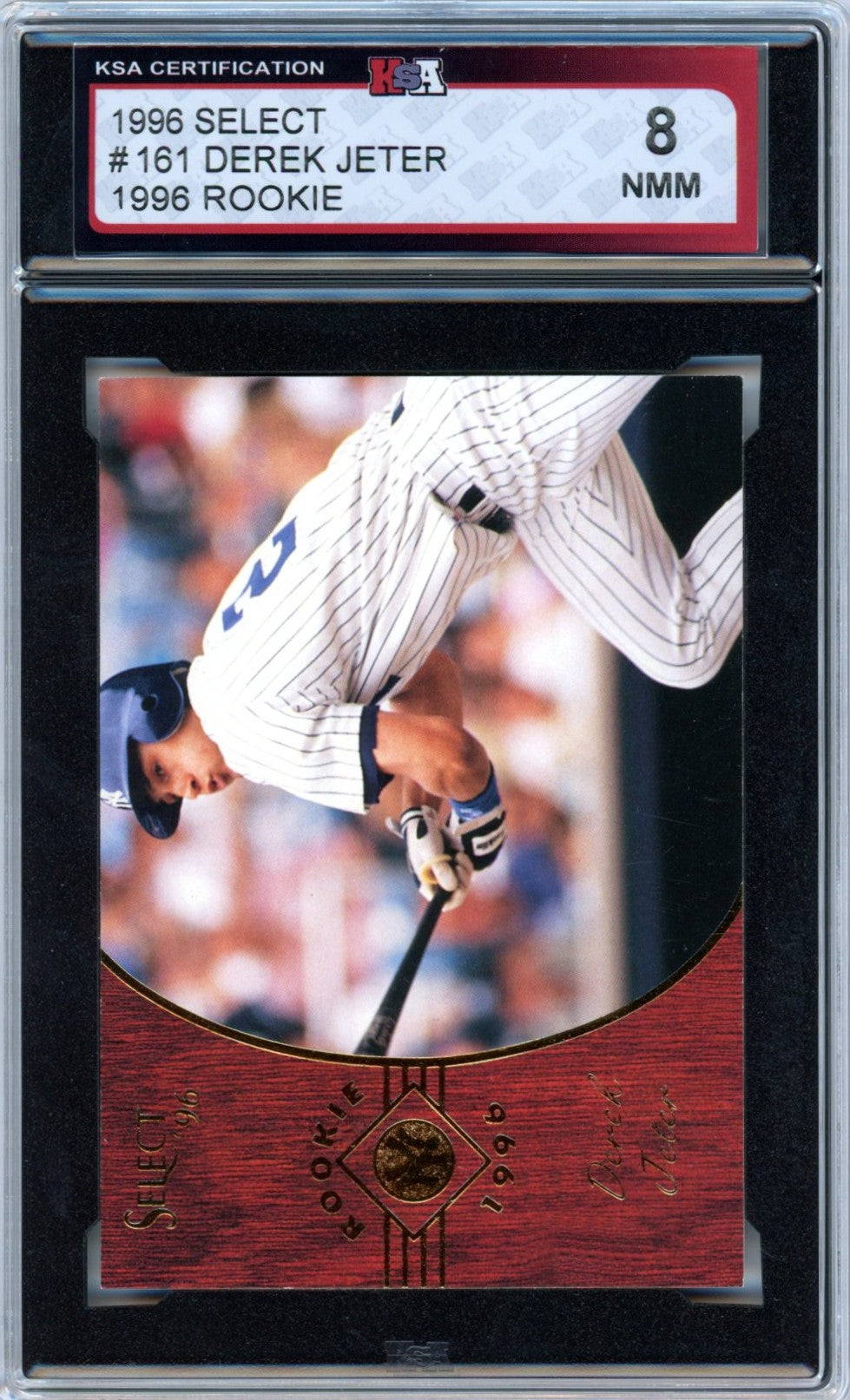 derek jeter graded rookie card 1996 Select #161 KSA 8 – FLIP Collectibles Shop Style:Assortment 2 sku:WG08142024001 Worst card in new