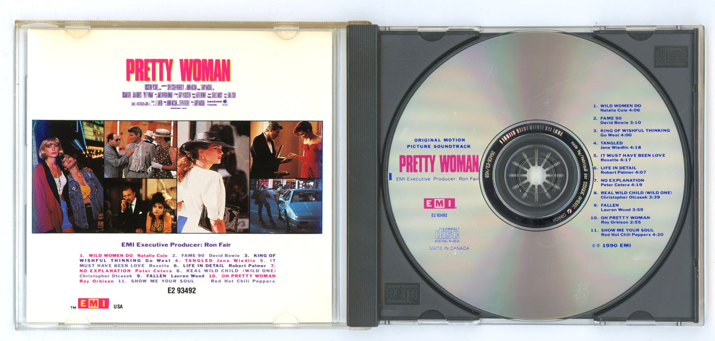 Pretty Woman (1990) Motion Picture Soundtrack Vintage CD