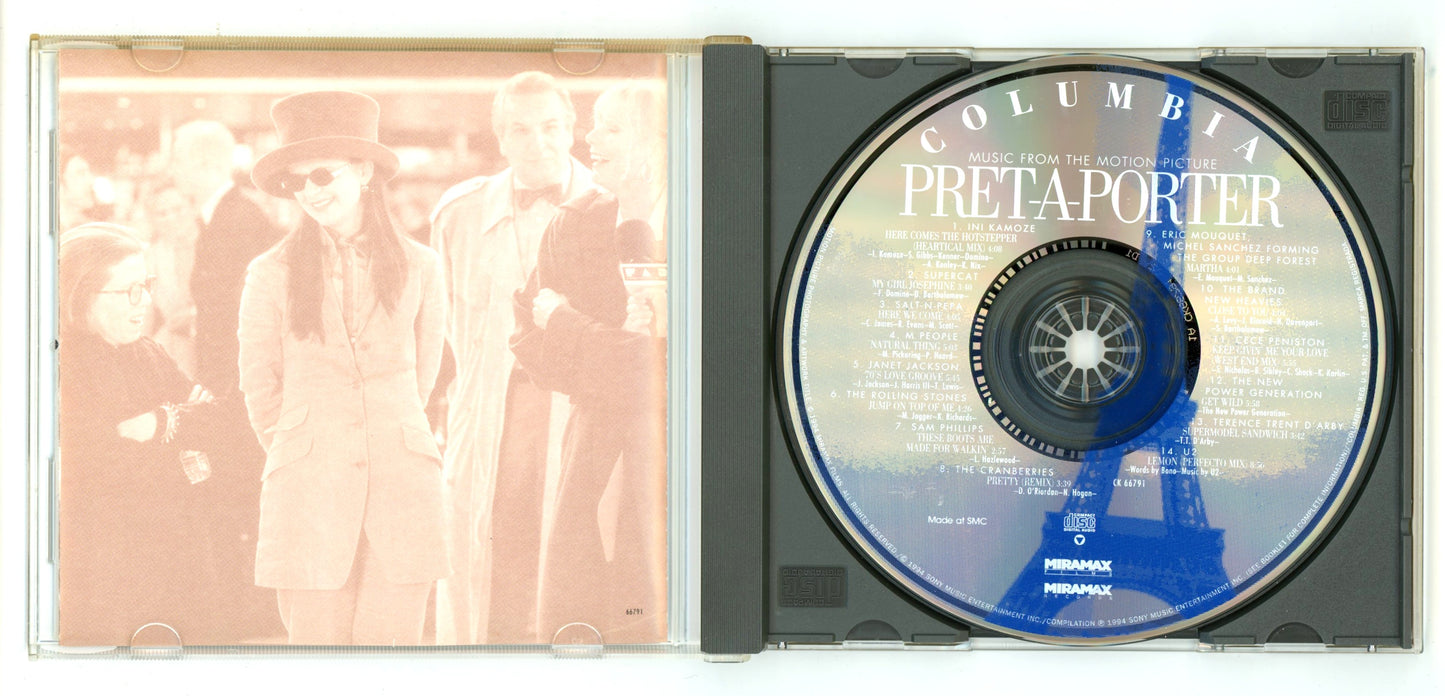 Pret-A-Porter (1994) Motion Picture Soundtrack Vintage CD