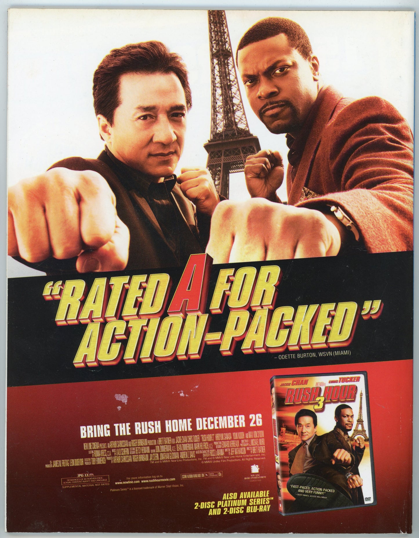 WWE Best of 2007 Vintage Wrestling Magazine (January 2008) No Poster