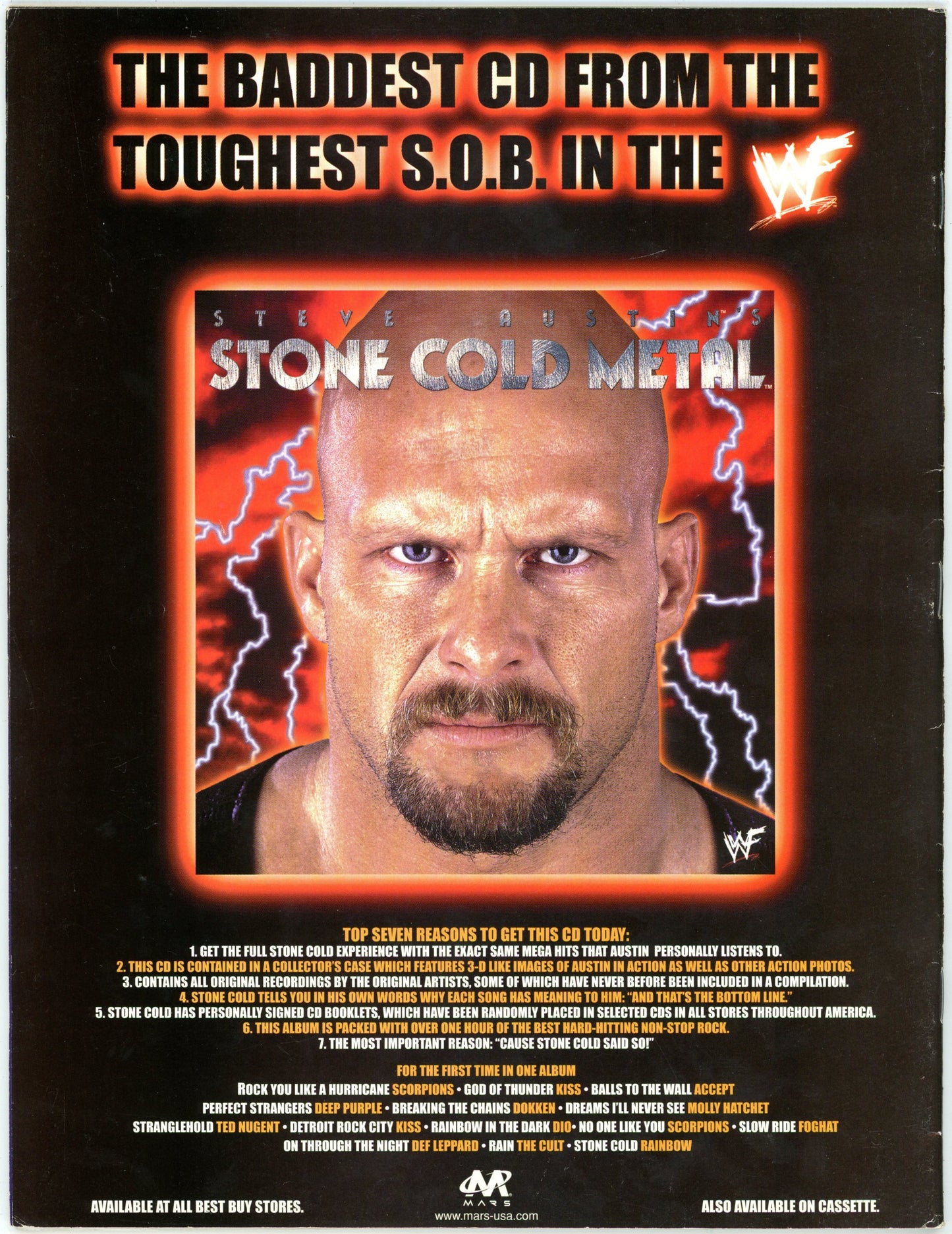 WWF WWE Raw Vintage Wrestling Magazine (December 1998) Kane, Undertaker Cover