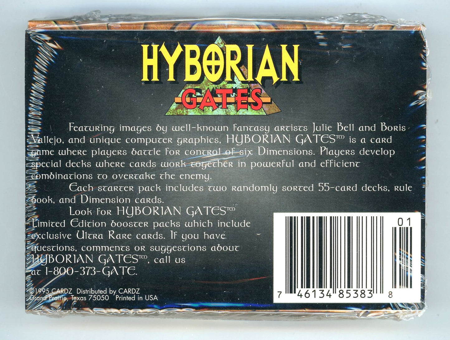 1995 Hyborian Gates Collectible Card Game Limited Edition Starter Pack (2 Decks)