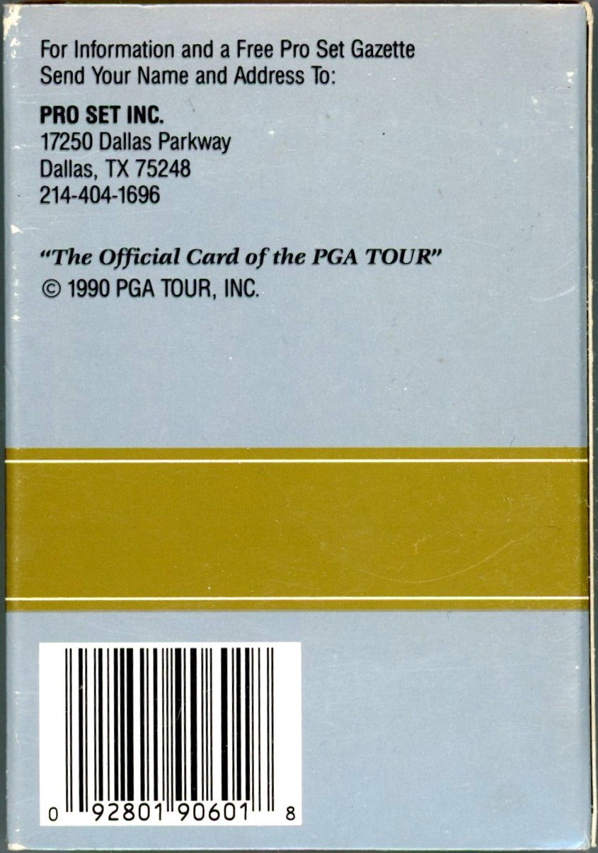 1990 Pro Set PGA Tour Golf Card Complete Special Inaugural Set (100 Cards) Opened