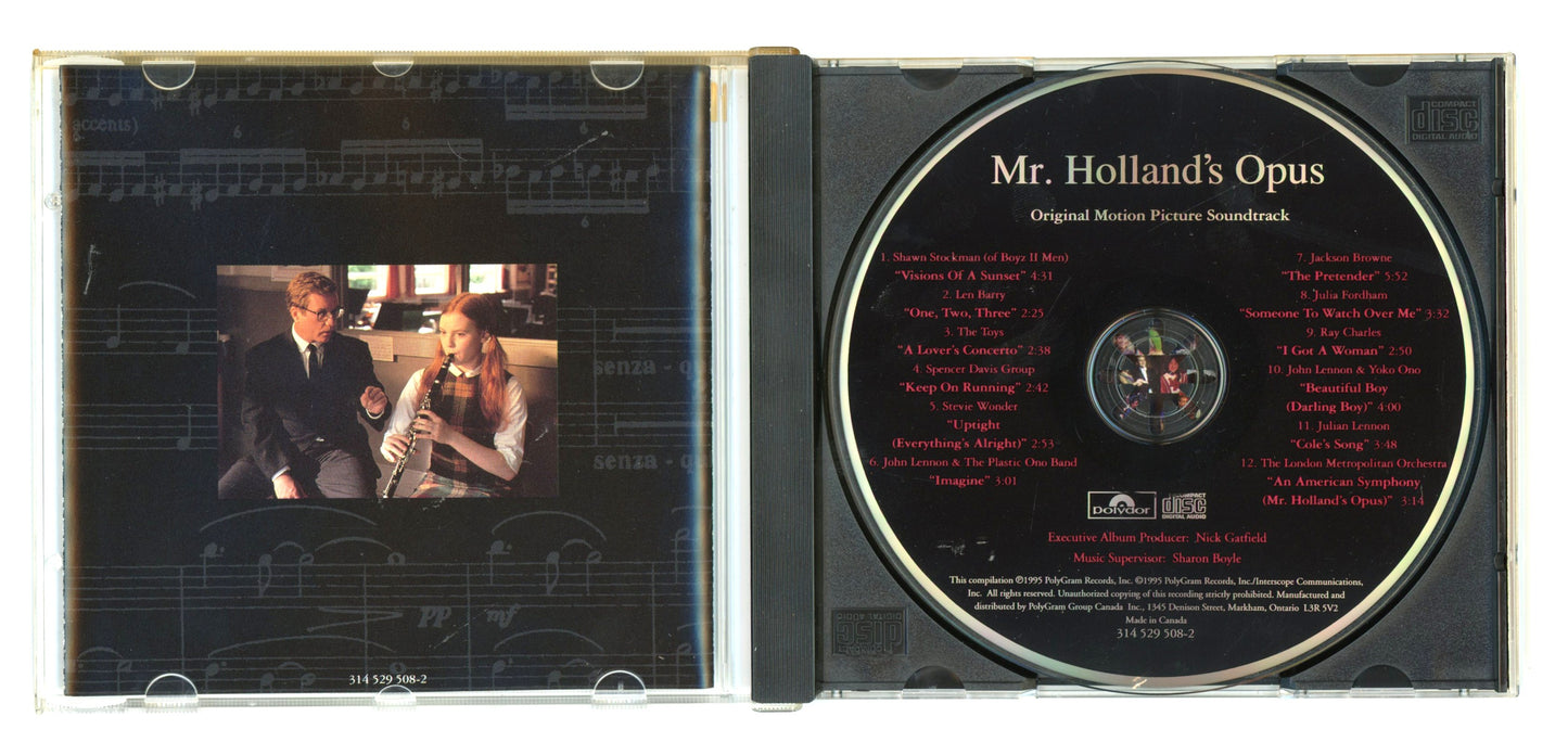 Mr. Holland's Opus (1995) Motion Picture Soundtrack Vintage CD