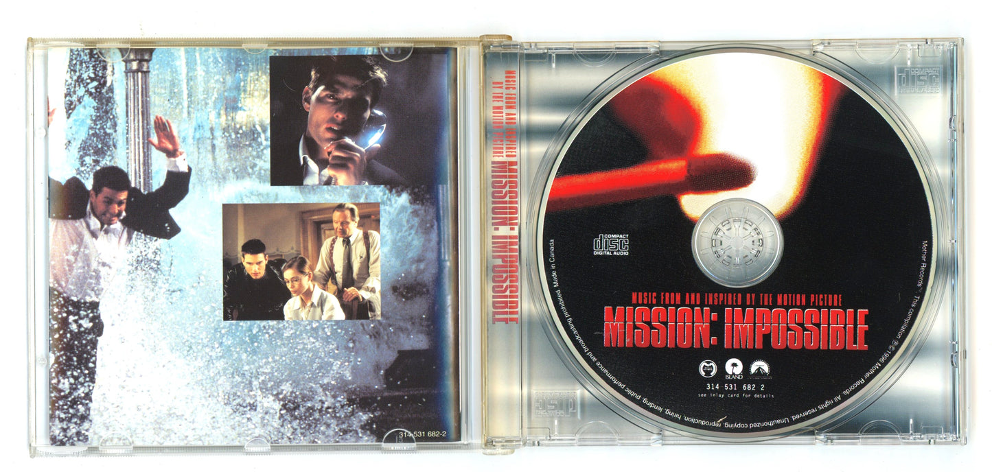 Mission: Impossible (1996) Motion Picture Soundtrack Vintage CD