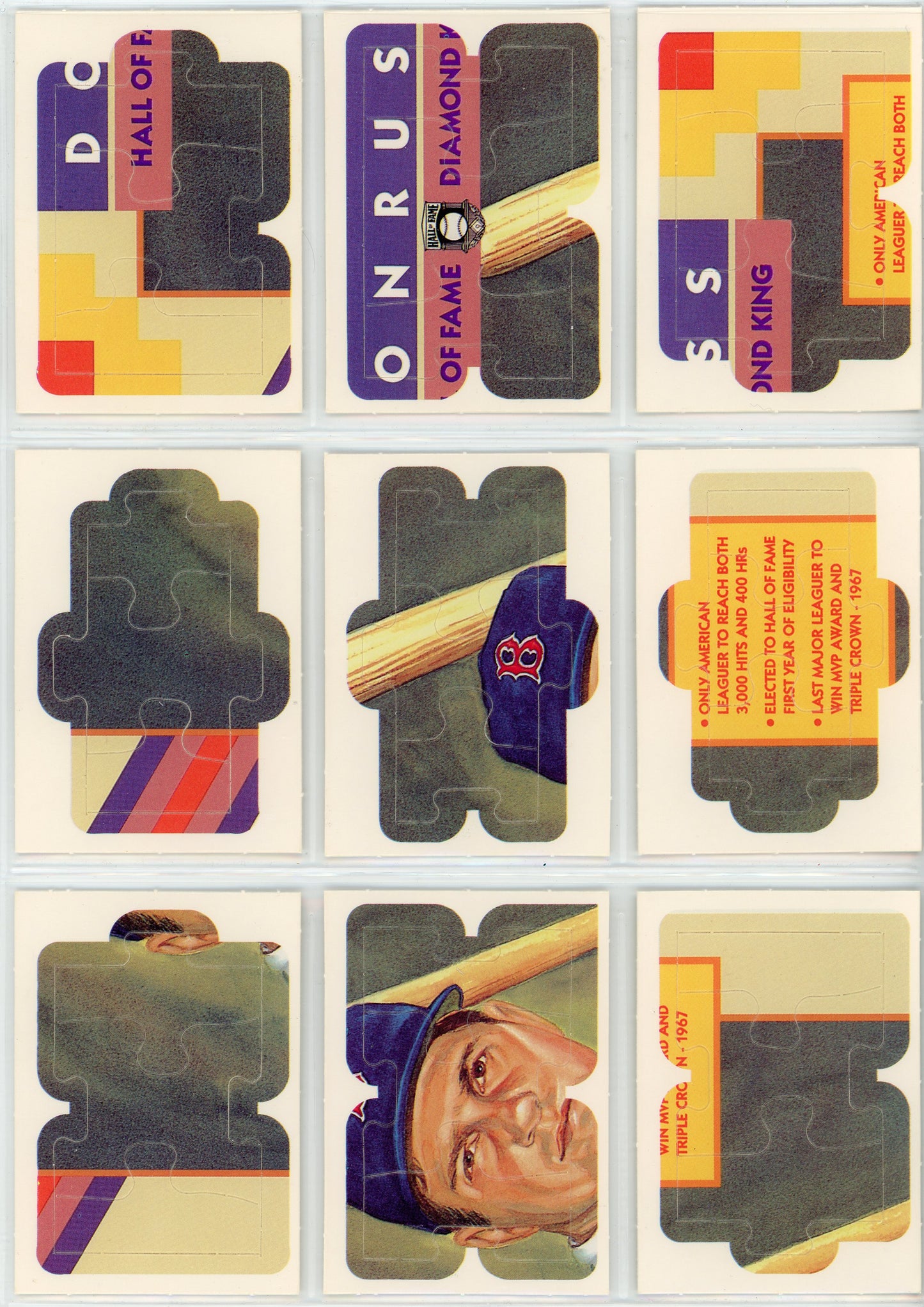 1990 Donruss MLB Baseball Complete Set (716 Cards) + Bonus MVPs and Puzzle Cards