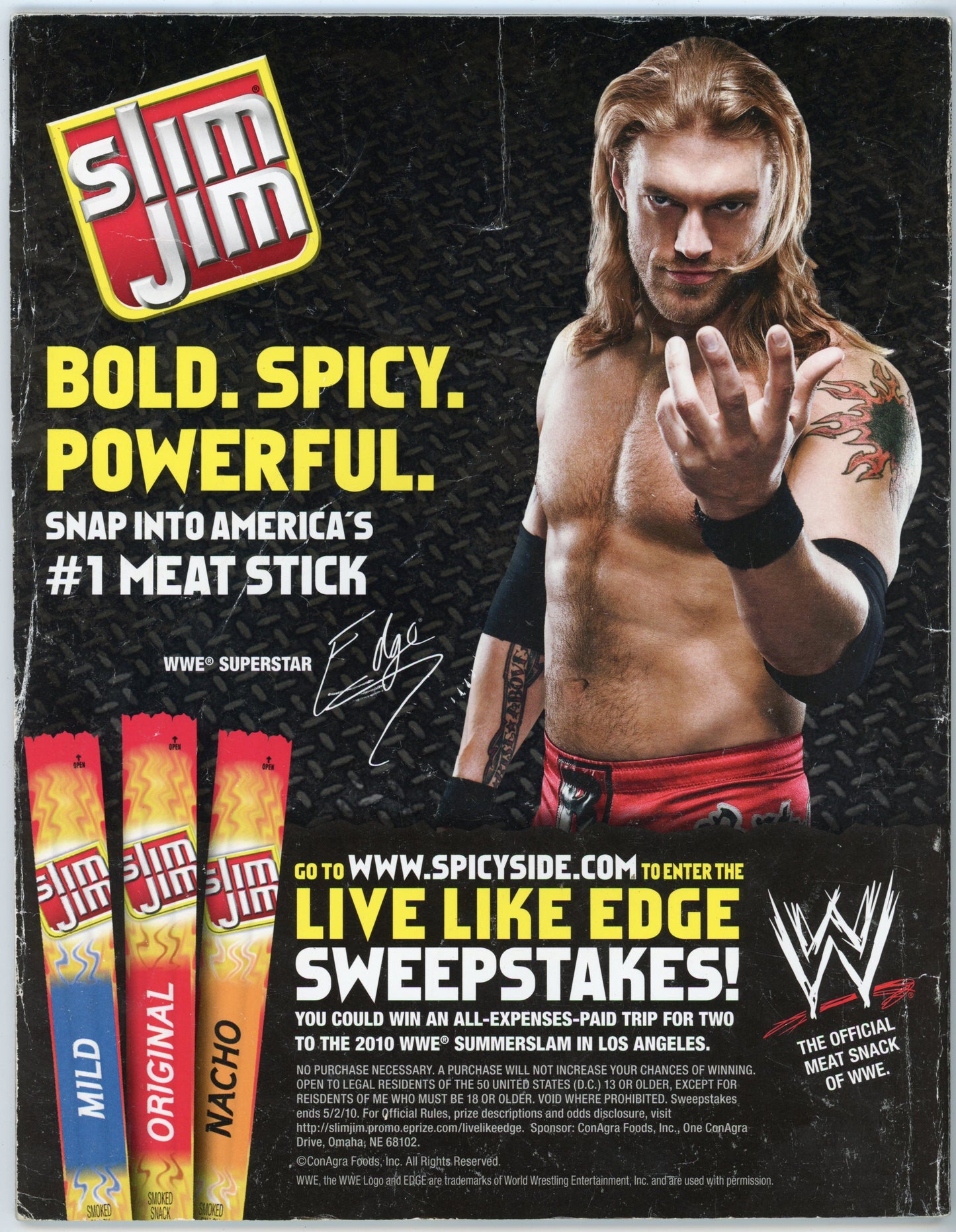 WWE Wrestling Magazine (March 2010) Vince McMahon Cover