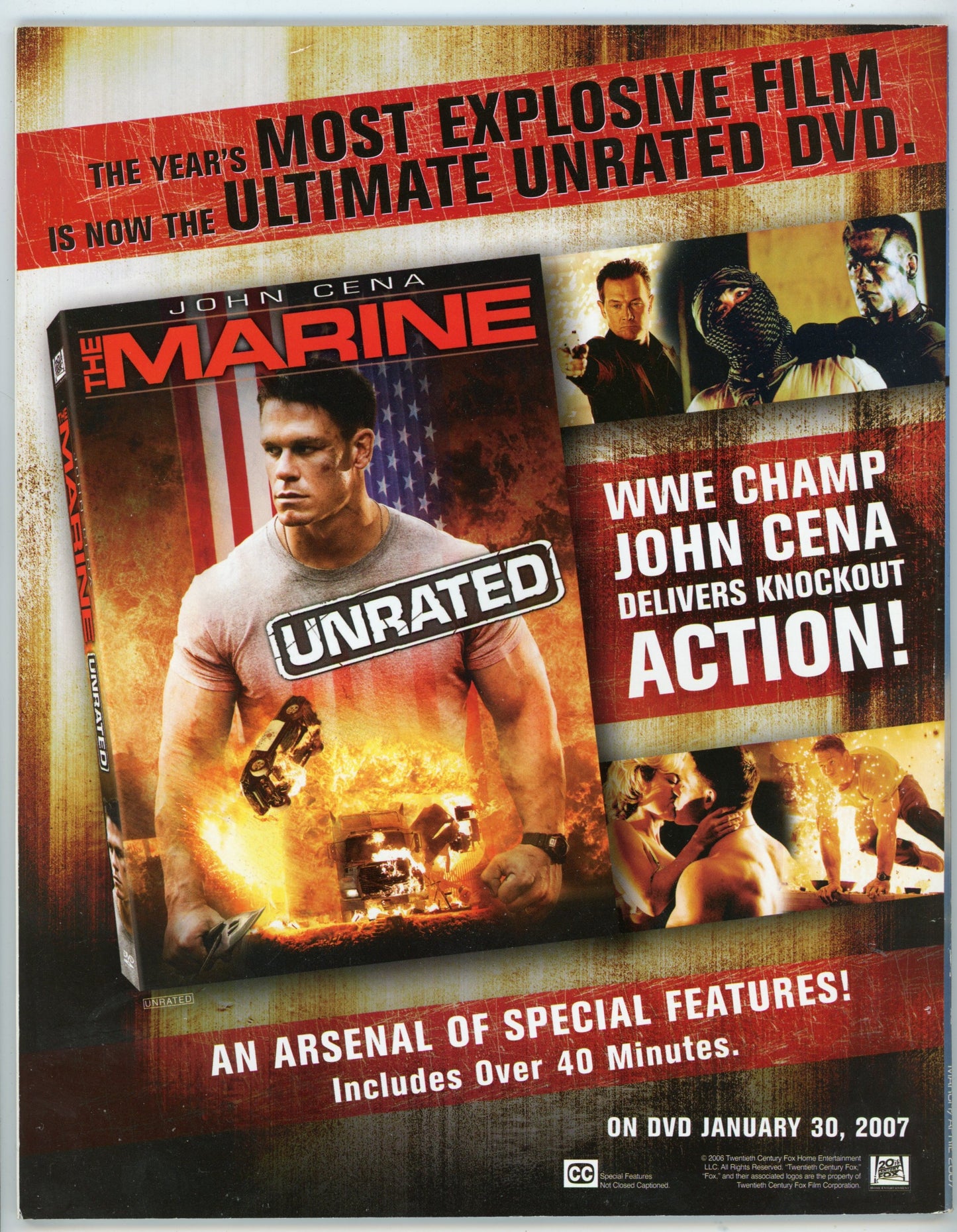 WWE Presents 2007 Spring Preview Vintage Wrestling Magazine (2007) Special Issue