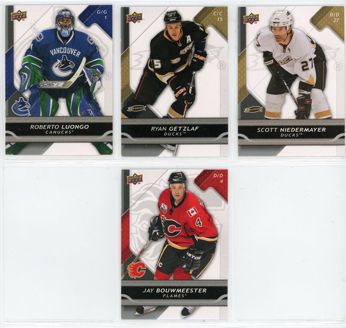 2009/10 Upper Deck Sunkist Hockey Complete Set (10 Cards)
