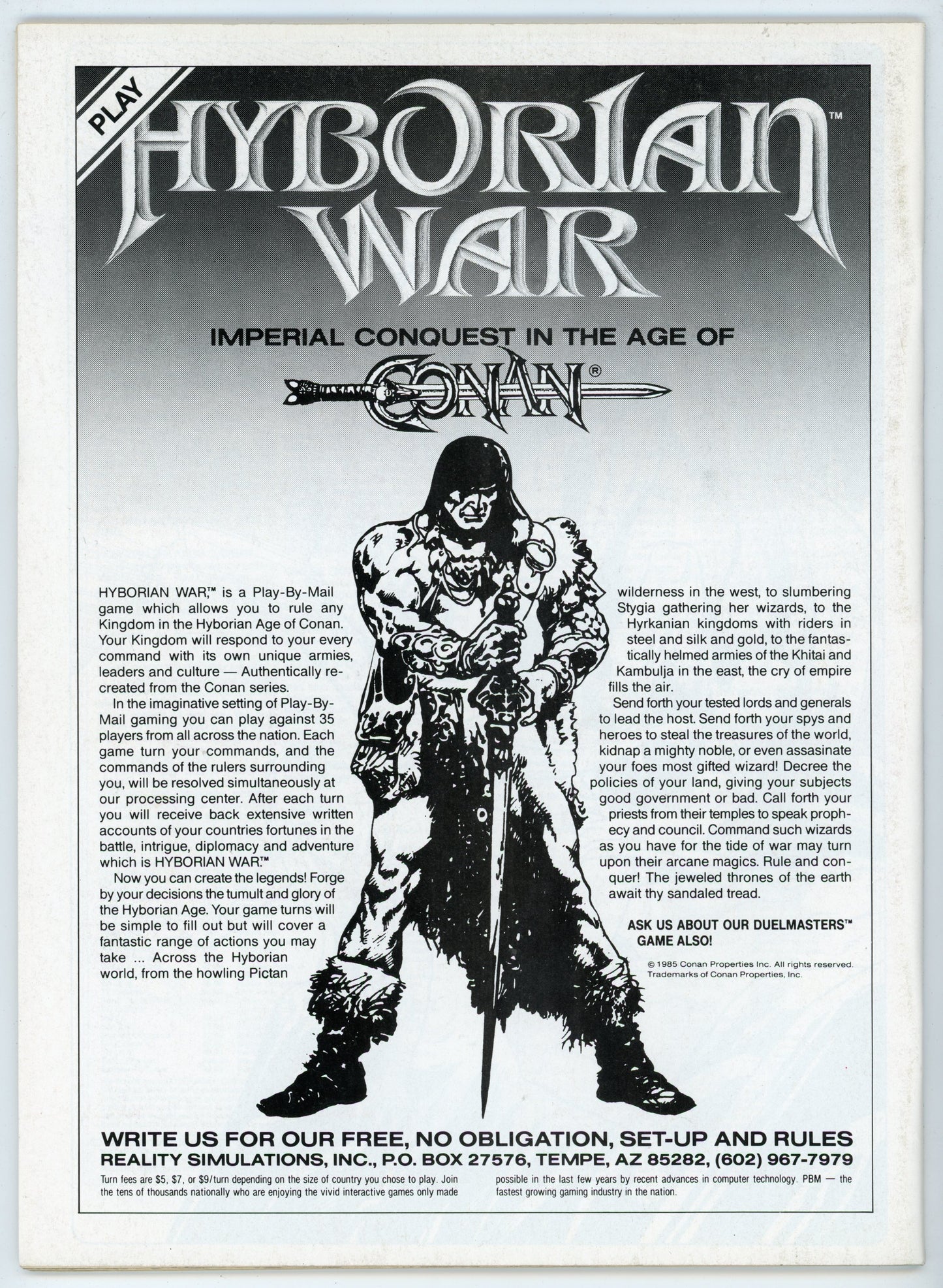 Marvel Magazine The Savage Sword of Conan the Barbarian Volume 1 No. 186 (June 1991)