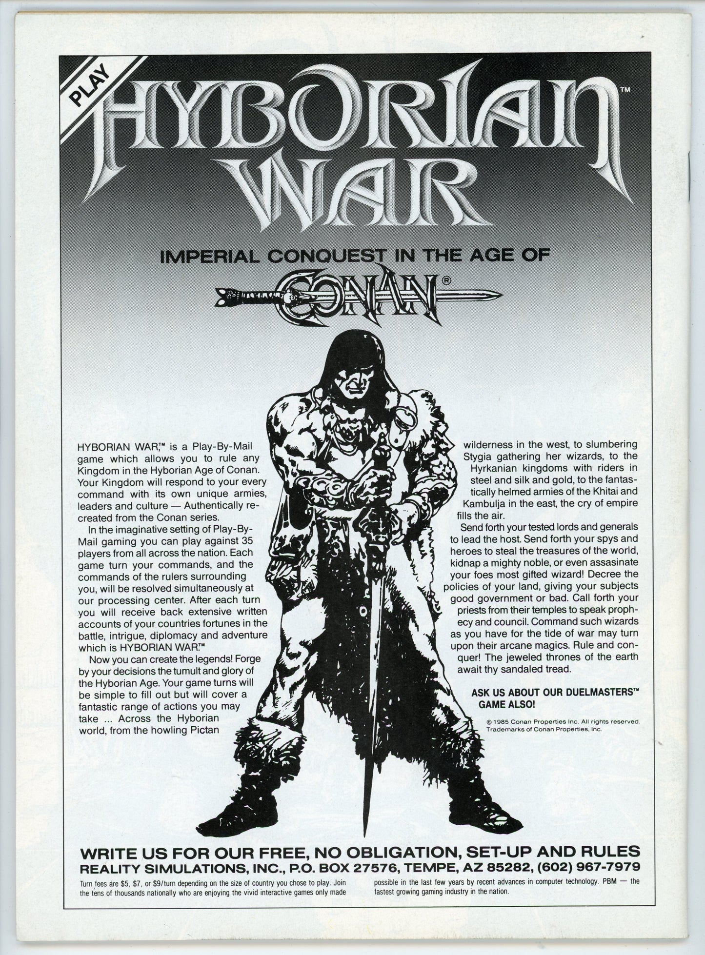 Marvel The Savage Sword of Conan the Barbarian Volume 1 No. 192 (December 1991)