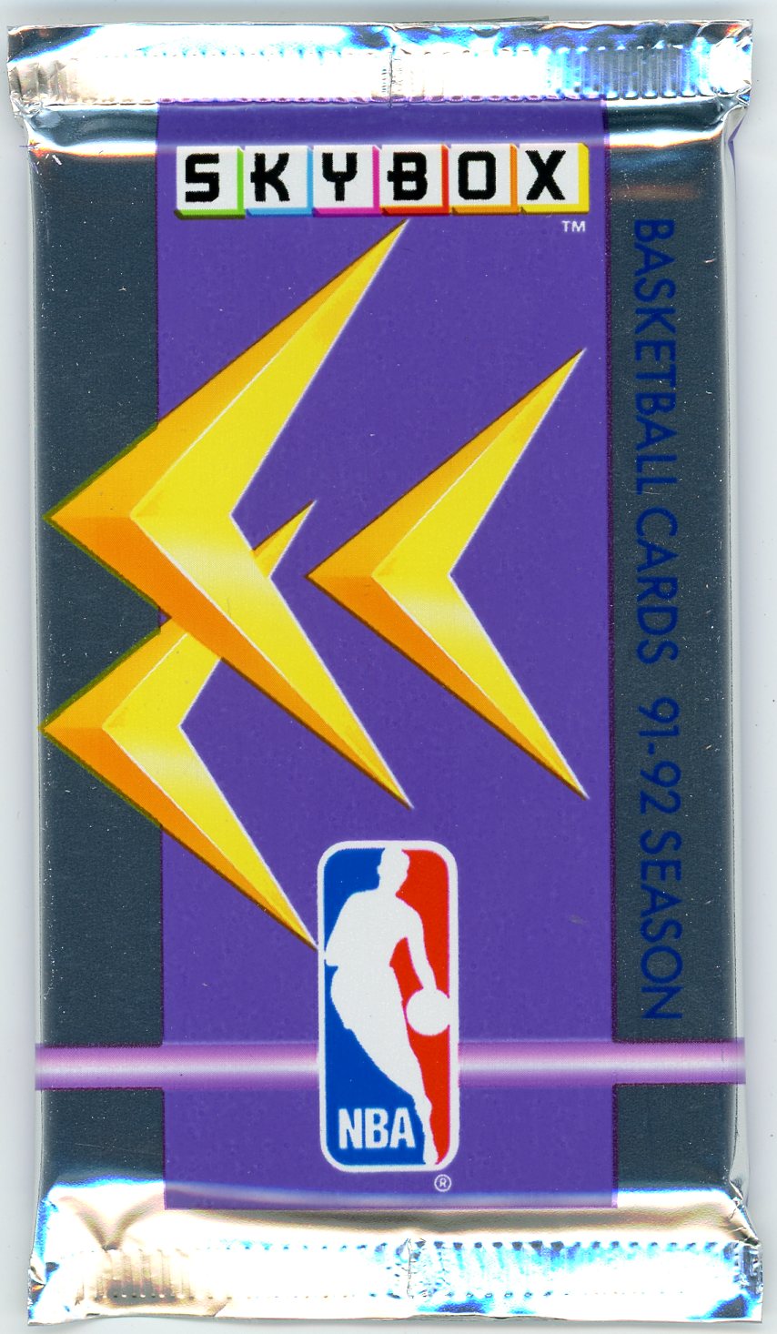 1991/92 Skybox NBA Basketball Card Unopened Wax Pack (15 Cards)