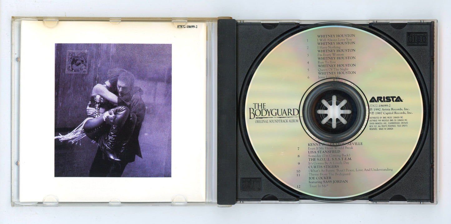 The Bodyguard (1992) Motion Picture Soundtrack Vintage CD