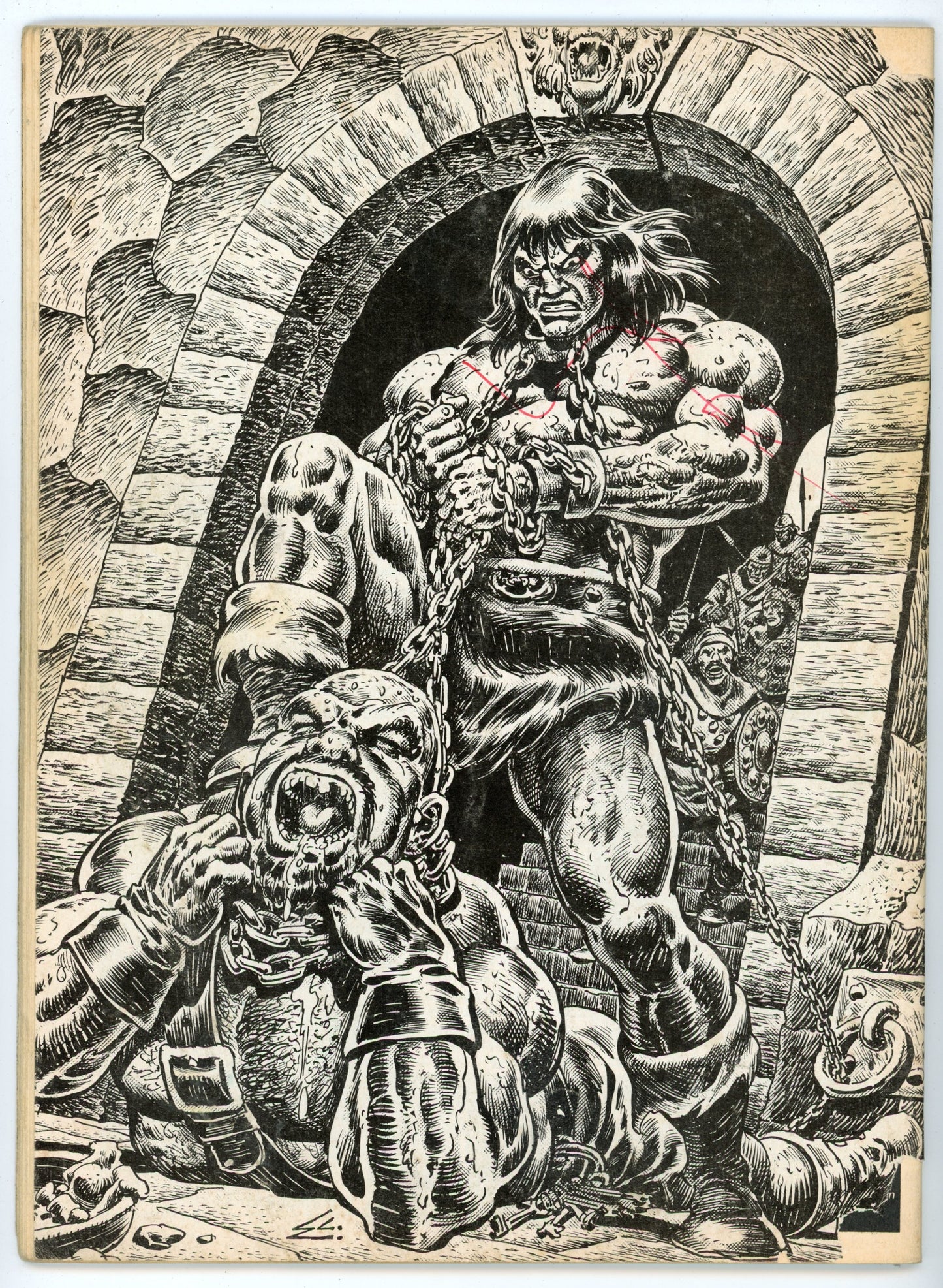 Marvel Magazine The Savage Sword of Conan the Barbarian Volume 1 No. 167 (December 1989)