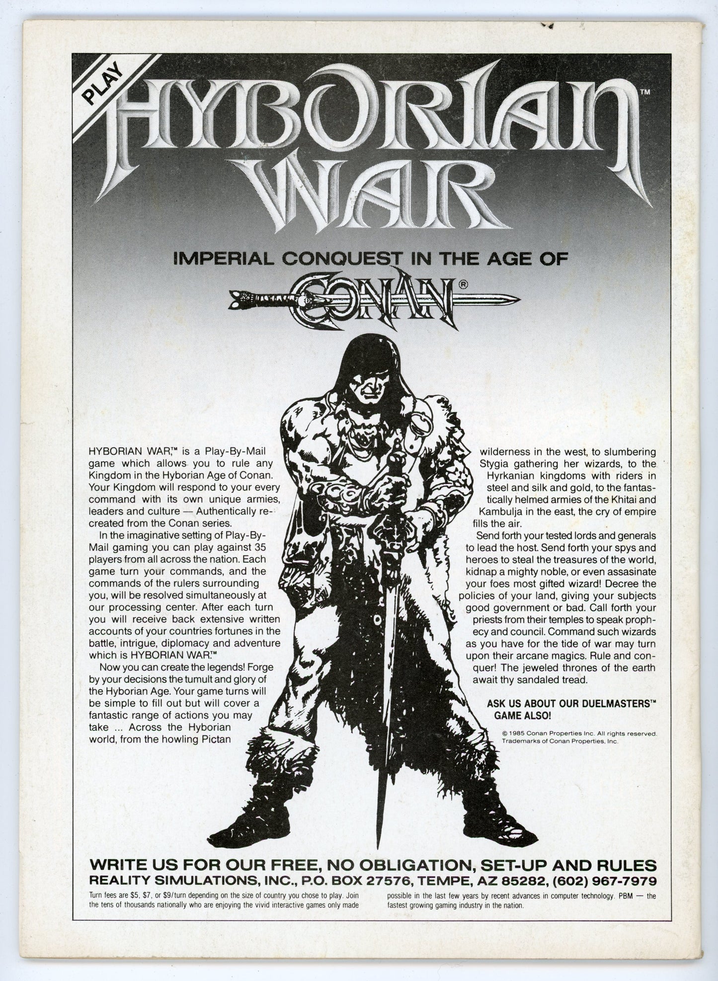 Marvel Magazine The Savage Sword of Conan the Barbarian Volume 1 No. 166 (November 1989)