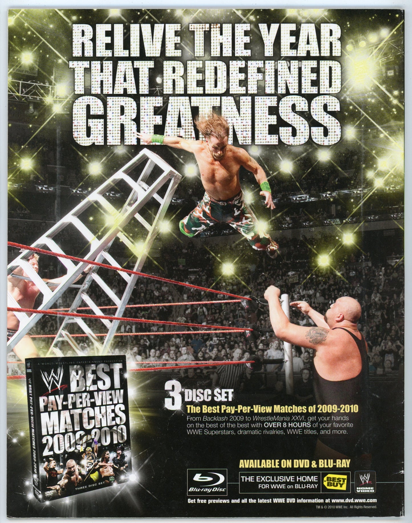 WWE Vintage Wrestling Magazine (July 2010) Randy Orton Cover