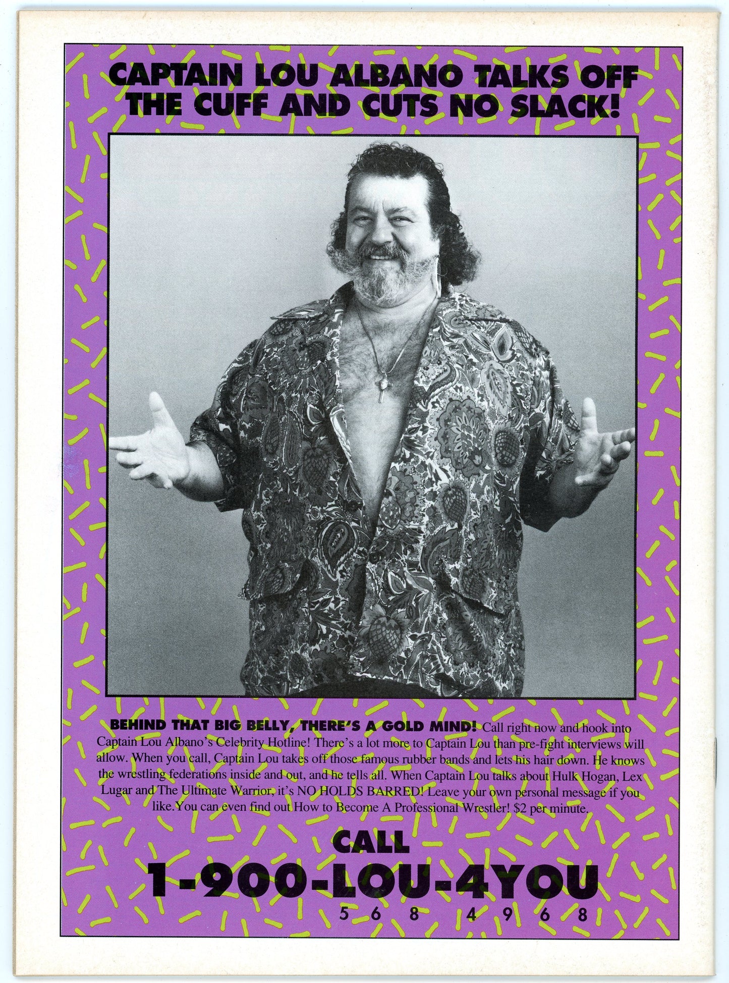 Inside Wrestling Vintage Magazine (August, 1991) Steiners, Ricky Steamboat