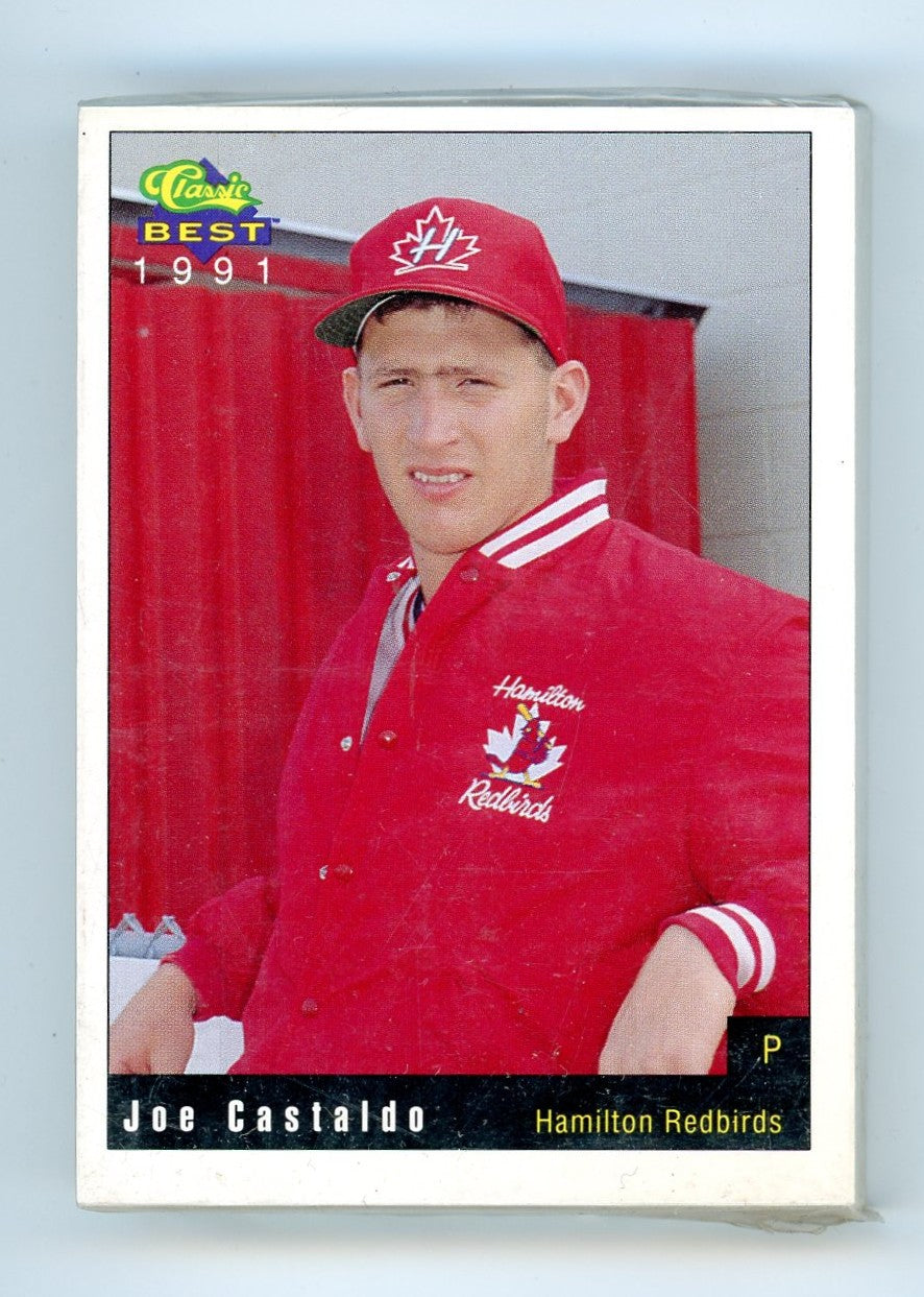 1991 Classic Best Baseball Hamilton Redbirds Factory Set (30 Cards)