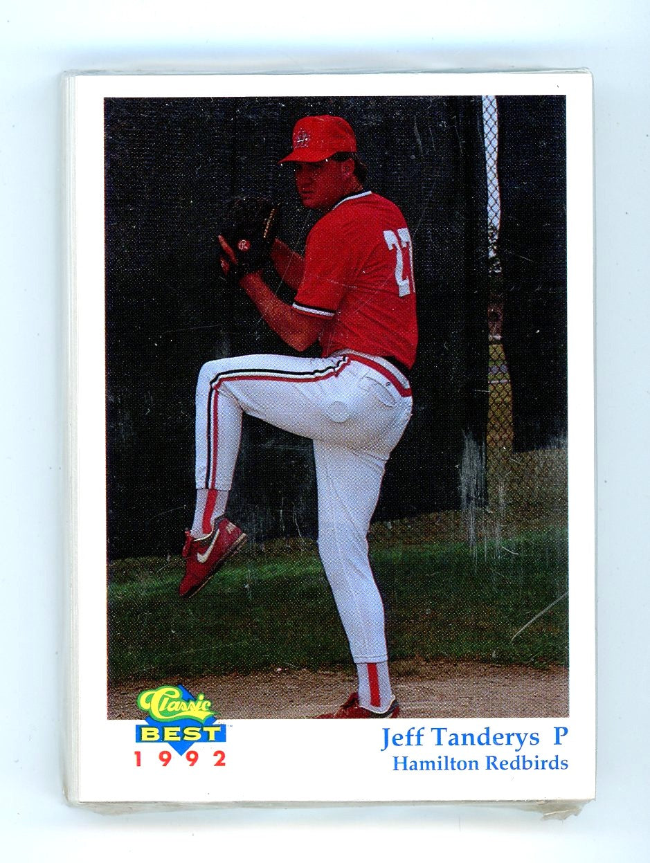 1992 Classic Best Baseball Hamilton Redbirds Factory Set (30 Cards)