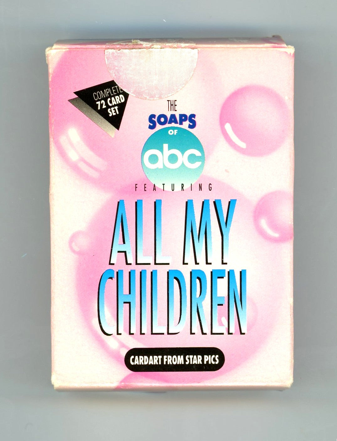 1991 ABC All My Children Soap Opera Complete Set (72 Trading Cards)