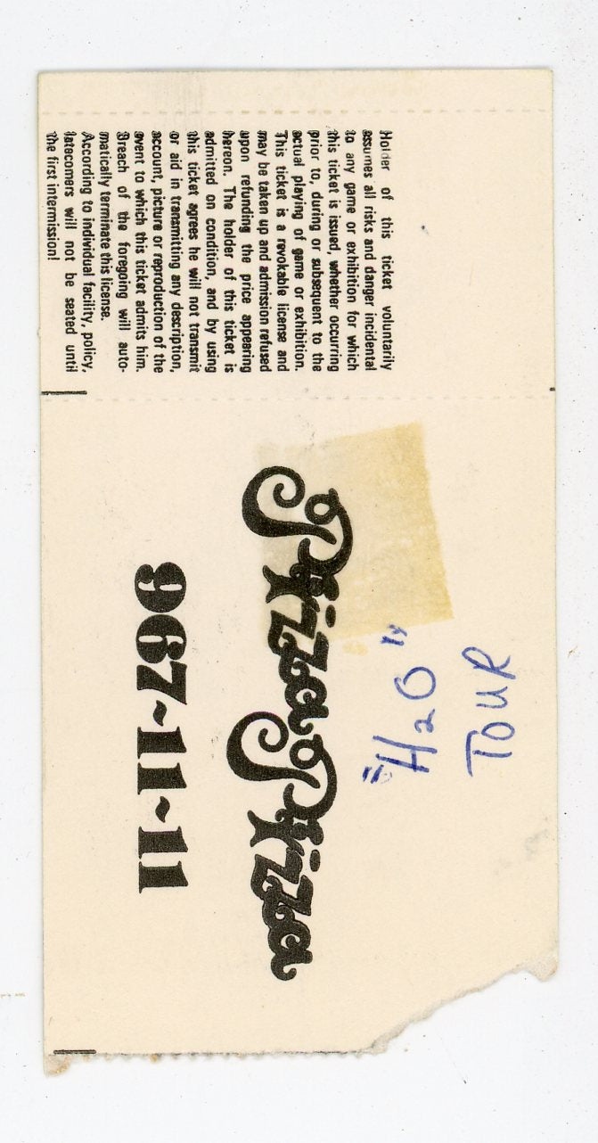 Daryl Hall & John Oates Vintage Concert Ticket Maple Leaf Gardens (Toronto, 1983)
